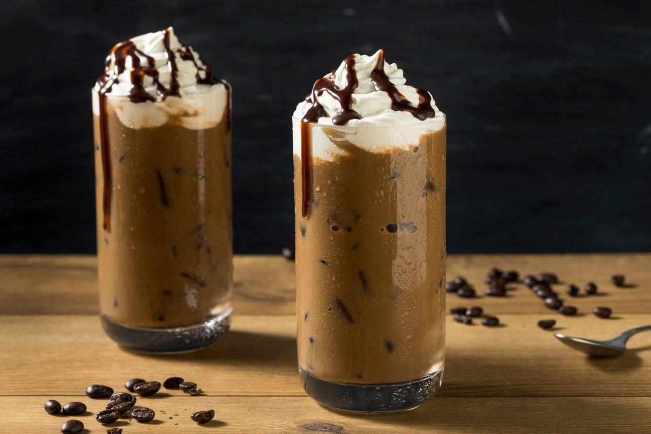 Refreshing Cold Mocha Iced Coffee